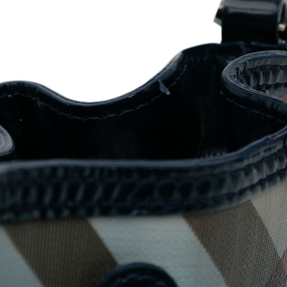 Burberry Supernova Check Coated Canvas Gradient Drawstring Crossbody - Picture 10 of 10